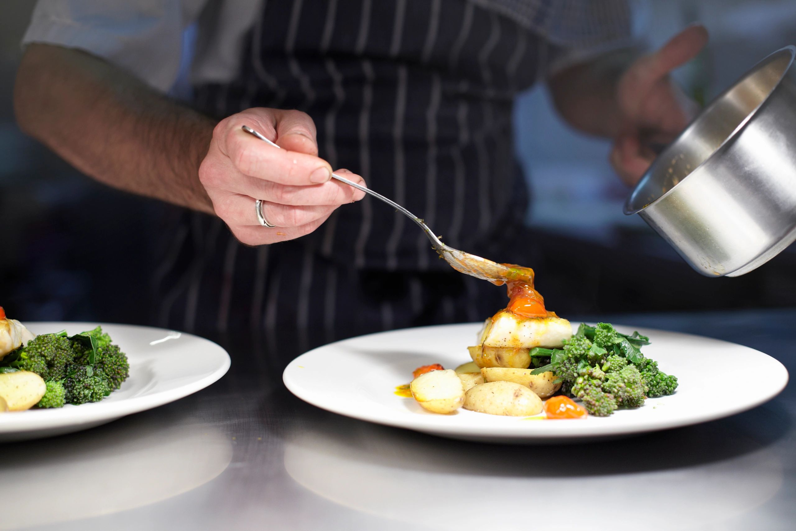 fine dining restaurant tableware