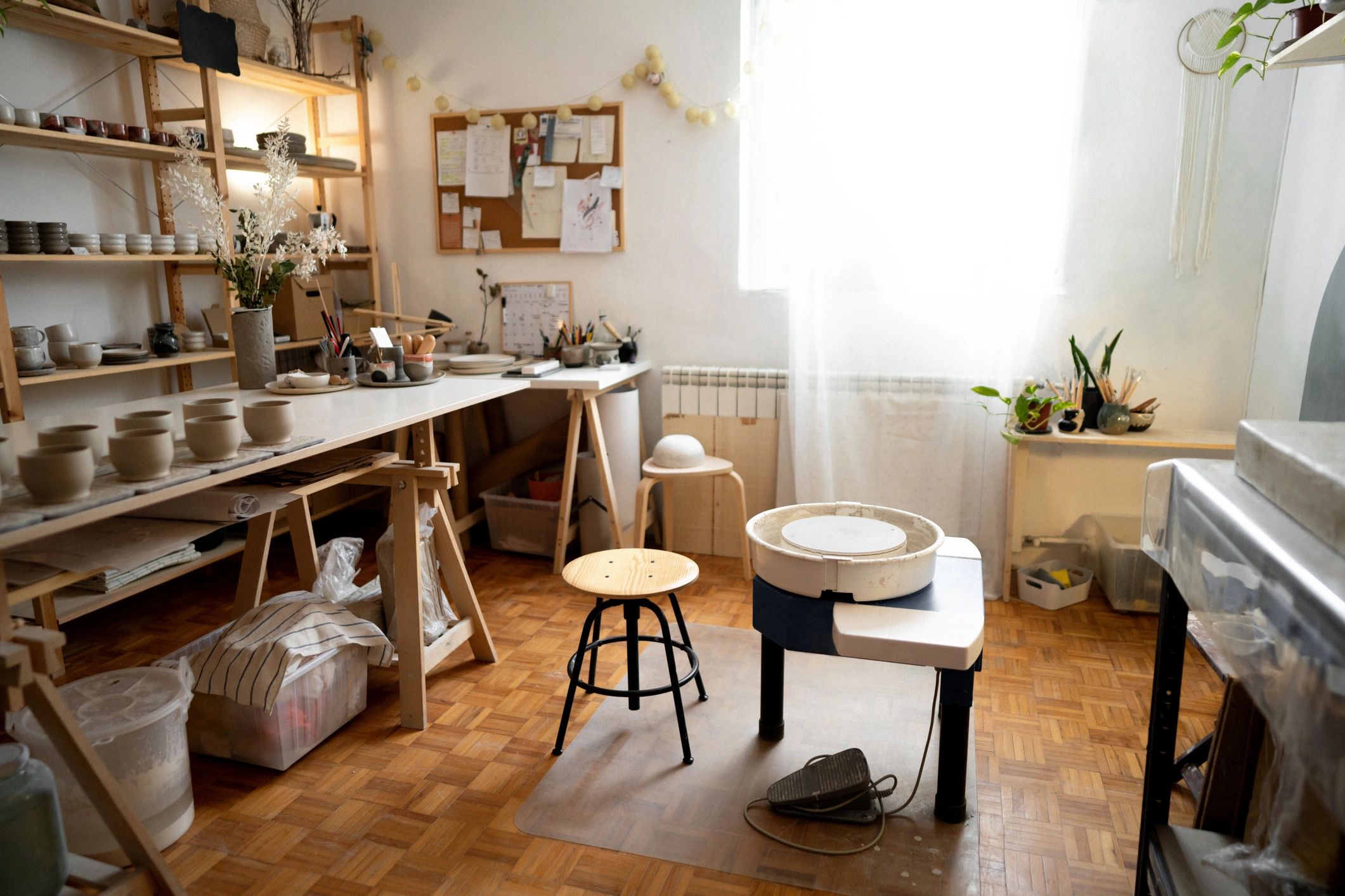 ceramic artist studio